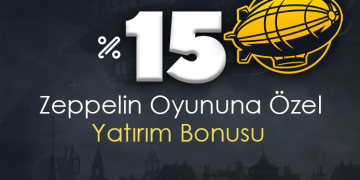 Celtabet %15 Çevrimsiz Zeppelin Bonusu celtabet 9