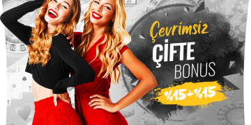 Arzbet Çevrimsiz Çifte Bonusu (%15 Yatırım Bonusu + %15 Kayıp Bonusu) Arzbet Çevrim Şartsız Çifte Bonus