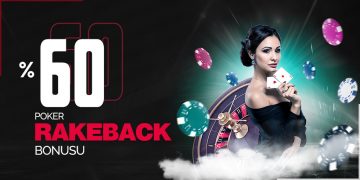 Caddebet %60 Poker Rakeback Bonusu caddebet bonus 9