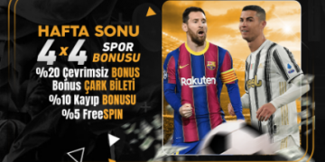 MrCasino Haftasonu 4x4 Spor Bahis Bonusu mrcasino bonus 4