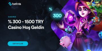 Betnis %300 Casino Hoş Geldin Bonusu betnis-casino-hosgeldin