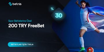 Betnis %30 200 TL Free Bet Bonusu betnis-freebet-bonusu