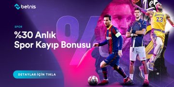 Betnis %30 Anlık Spor Kayıp Bonusu betnis-spor-kayip-bonusu