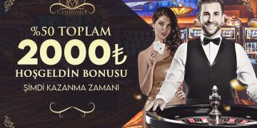 Casinovale %50 Hoş Geldin Bonusu casinovale bonus 4