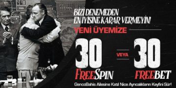 Gencobahis Yeni Üyelere 30 Free Spin Ya Da Freebet gencobahis-freespin