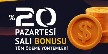 Goldenbahis Pazartesi - Salı Çevrimsiz %20 Yatırım Bonusu goldenbahis-cevrimsiz-yatirim