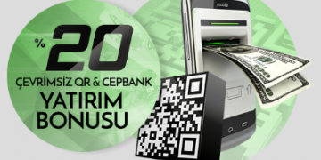 Hilbet %20 Çevrimsiz QR ve Cepbank Bonusu hilbet bonus 9