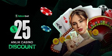 Lizbonbet %25 Anlık Casino Discount Bonusu lizbonbet bonus 9