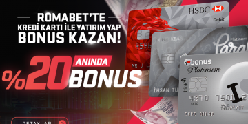 Romabet %20 Kredi Kartı Yatırım Bonusu romabet bonus 4
