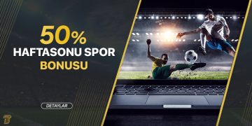 Tolbet %50 Haftasonu Spor Bonusu tolbet-spor-haftasonu