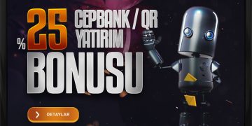 Atlasbet Çevrimsiz %25 Cepbank ve QR Yatırım Bonusu atlasbet-cepbank
