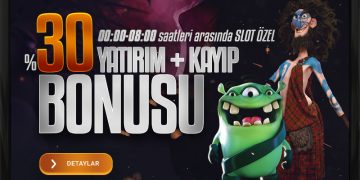Atlasbet Slot Geceye Özel %15 Yatırım + %15 Kayıp Bonusu atlasbet-slot-gece-bonusu