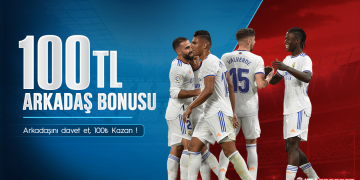 Ntvsporbet 100 TL Arkadaş Bonusu ntvsporbet-arkadas