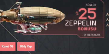 Pusulabet Günlük %25 Zeppelin Bonusu pusulabet-zeppelin
