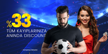 Tarabet %33 Anlık Kayıp Bonusu tarabet-kayip