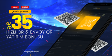 Tarabet %35 Çevrim Şartsız Hızlı QR Bonusu tarabet-qr