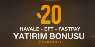 Wipbet %20 Havale - EFT Yatırım Bonusu wipbet-havale-bonus