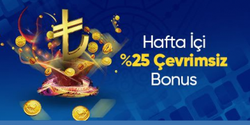 Benjabet Hafta İçi %25 Çevrimsiz Bonus benjabet-haftaici-cevrimsiz