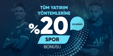 Dengebet %20 Çevrimsiz Spor Yatırım Bonusu dengebet-cevrimsiz-spor