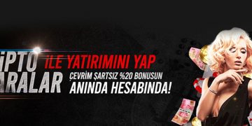 Şimdibahis %20 Çevrim Şartsız Kripto Yatırım Bonusu simdibahis-kripto