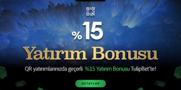 Tulipbet %15 Çevrimsiz Cepbank ve QR Yatırım Bonusu tulipbet-cepbank