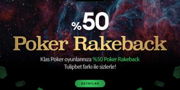 Tulipbet %50 Poker Rakeback Bonusu tulipbet-rakeback