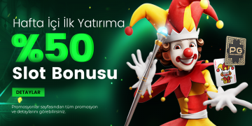 Bethouse Hafta İçi Her Gün İlk Yatırıma %50 Slot Bonusu bethouse-slot