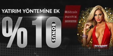 Boombet Bitcoin, Payfix, Mefete %10 Yatırım Bonusu boombet-kripto