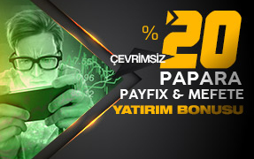 Ganobet %20 Papara & Mefete Çevrimsiz Yatırım Bonusu ganobet-papara