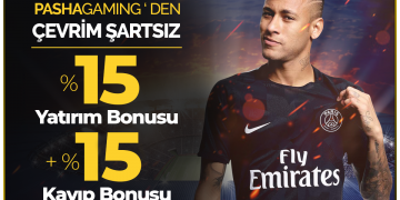Pashagaming Çevrimsiz %15 Yatırım ve Kayıp Bonusu pashagaming-cevrimsiz-yatirim