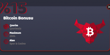 Redwin %15 Bitcoin Çevrimsiz Yatırım Bonusu redwin-btc