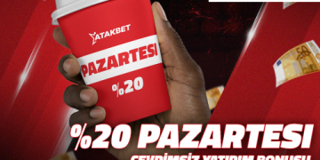 Atakbet Pazartesi %20 Çevrimsiz Yatırım Bonusu atakbet-yatirim