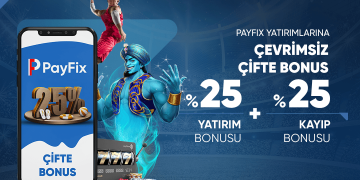 Helixbet Payfix %25 Yatırım + %25 Kayıp Bonusu helixbet-payfix