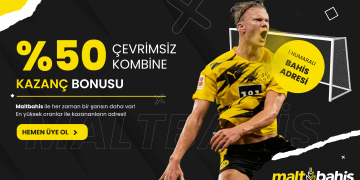 Maltbahis Çevrimsiz %50 Kombine Kazanç Bonusu maltbahis-kombine