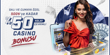 Taksimbet Salı ve Çarşamba %50 Yatırım Bonusu taksimbet-casino-bonus