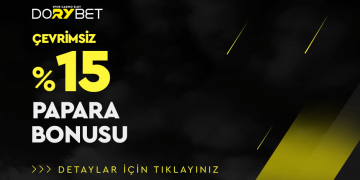 Dorybet %15 Çevrimsiz Papara Yatırım Bonusu dorybet-papara