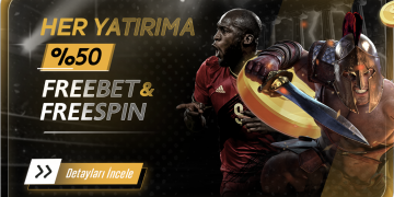 Liparisbet Her Yatırıma %50 Freebet & Freespin liparisbet-her-yatirim