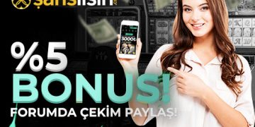 Şanslısın %5 Çekim Paylaş Bonusu sanslisin-cekim-paylas