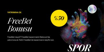 Betcool Çevrimsiz %50 Freebet Bonusu betcool-freebet