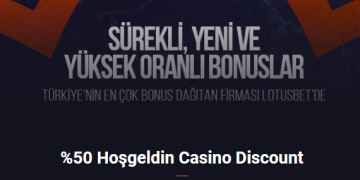 Lotusbet %50 Hoşgeldin Casino Discount lotusbet-casino-discount