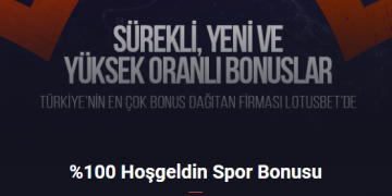 Lotusbet %100 Hoşgeldin Spor Bonusu lotusbet-hos-geldin
