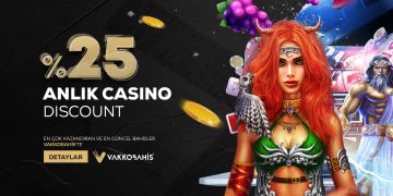 Vakkobahis %25 Anlık Discount Bonusu vakkobahis-dc