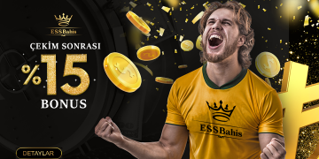 Essbahis Çekim Sonrası %15 Bonus essbahis-cekim-sonrasi
