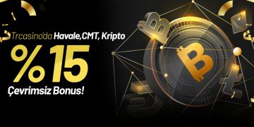 TrCasino %15 Çevrimsiz Havale - CMT ve Kripto Bonusu trcasino-havale