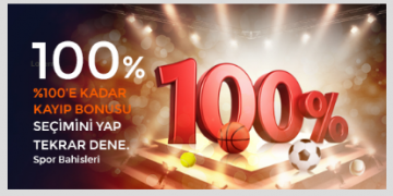 Betmarket %100'e Kadar Anlık Spor Kayıp Bonusu betmarket-spor-kayip