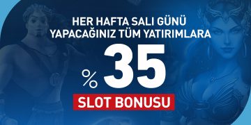 Psgcasino Salı Günü %35 Slot Yatırım Bonusu psdgcasino-slot