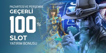 Rbet Pazartesi ve Perşembe 100% Slot Yatırım Bonusu rbet-slot-yatirim