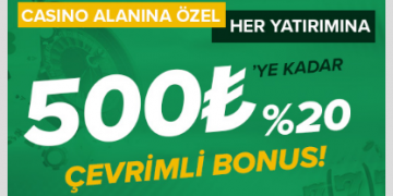 Markaj %20 Casino Yatırım Bonusu markaj-casino-yatirim
