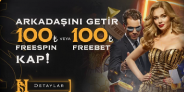 Hazbet Arkadaşını Getir 100 Free Spin & Freebet Bonusu hazbet-arkadas-bonusu