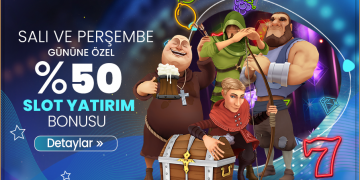Marsilyabet Salı Perşembe Özel %50 Slot Yatırım Bonusu marsilyabet-ozel-slot